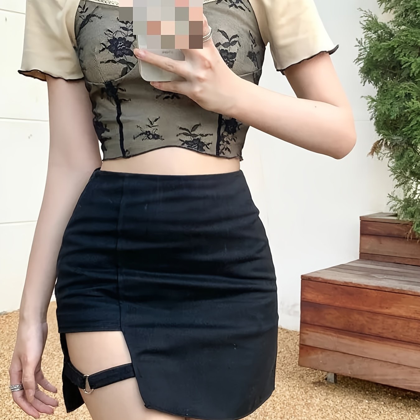 High Waist Bodycon Skirt for Spring & Summer