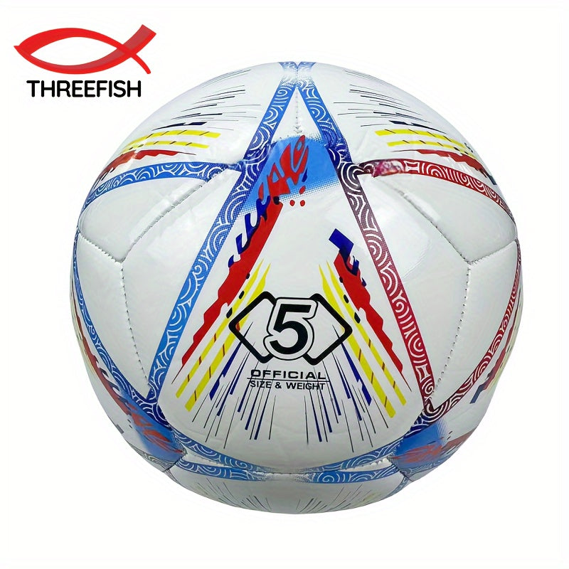 THREEFISH No 5 Soccer Ball - Durable & Explosion Proof