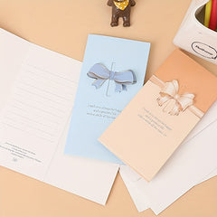 1pc Baby Thank You Card Holiday Gift Card Blessing Card Birthday Greeting Card