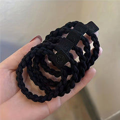 5pcs High Elastic Hair Ties Hair Band Thick Hair Rope