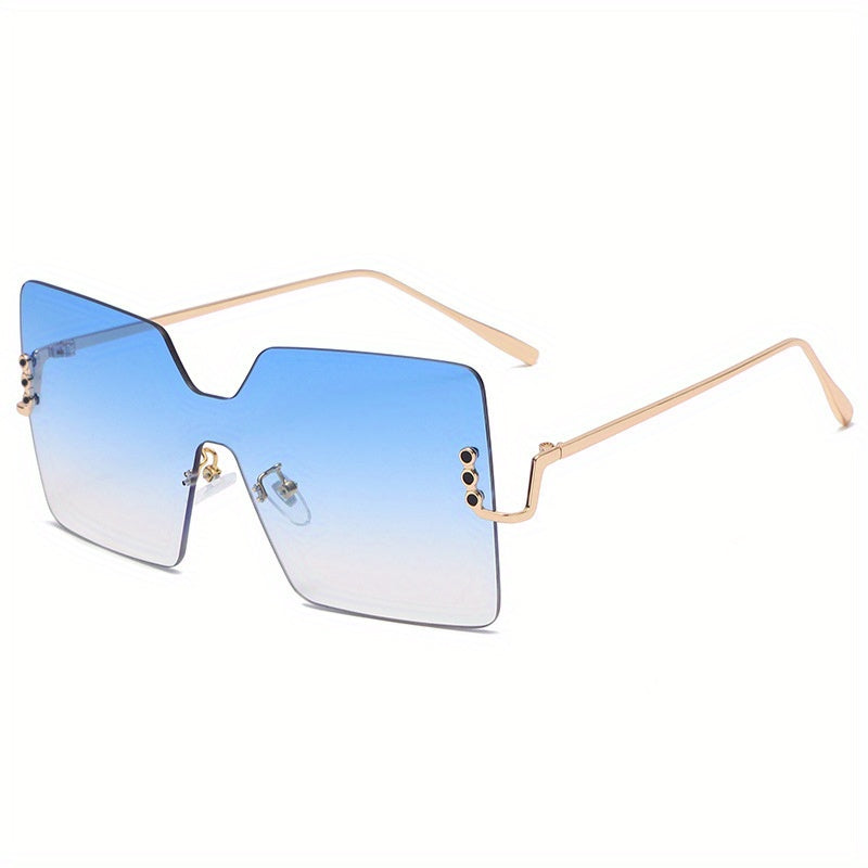 Y2K Vintage Gradient Sunglasses UV400 Sun Shades for Women
