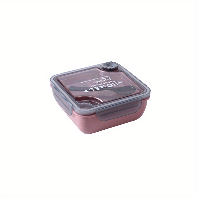 Square Lunch Box Inner Bladder Bento Box Leakproof PP Food Container