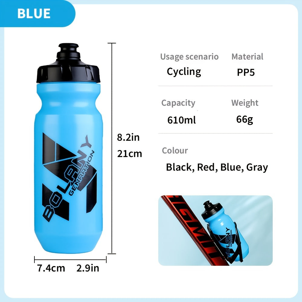 Leak Proof Squeezable Bike Water Bottle BPA Plastic 21oz