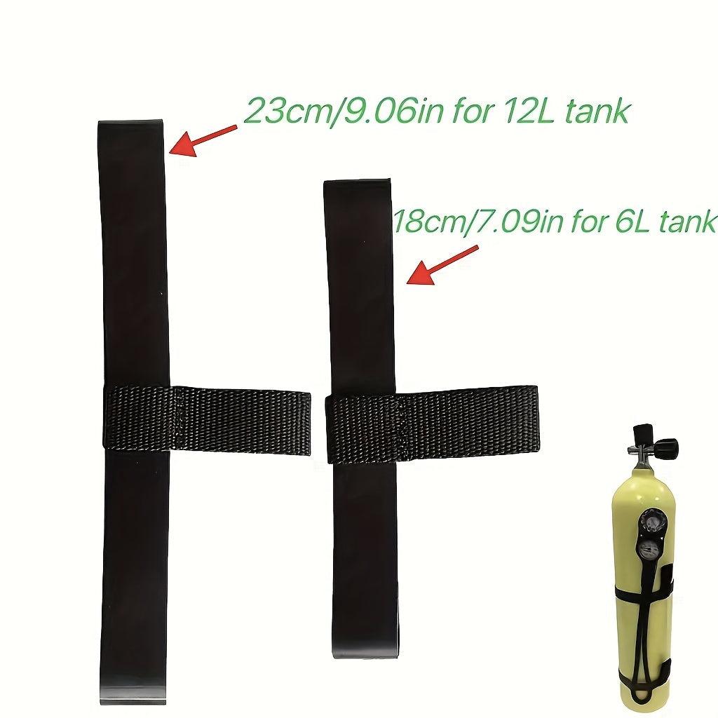 Rubber Retainer w/ Tab for 12L or 6L Diving Tank Cylinder Diving Equipment