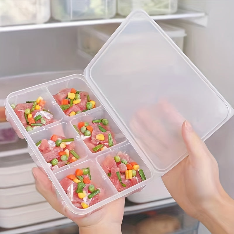 Preparation Lunch Box Freeze Meat Onion Ginger Garlic Storage