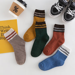 5 Pairs Toddler Boys Socks for Comfortable and Stylish Wear