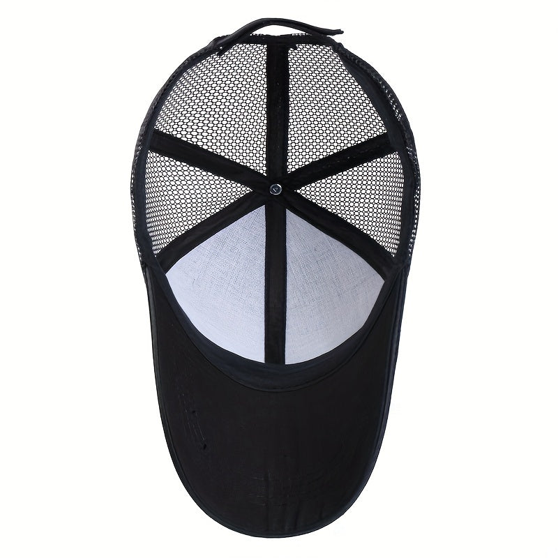 Men's Outdoor Sunshade Baseball Cap Golf Net Hat