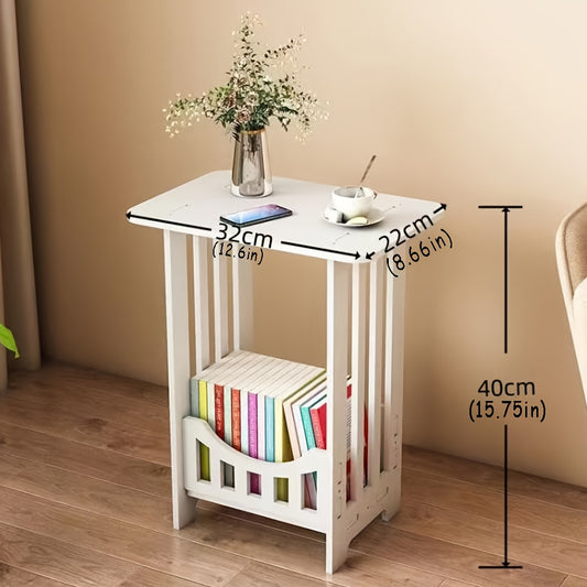 Nordic Bedside Table Mini Round Table Living Room Small Sofa Storage Cabinet