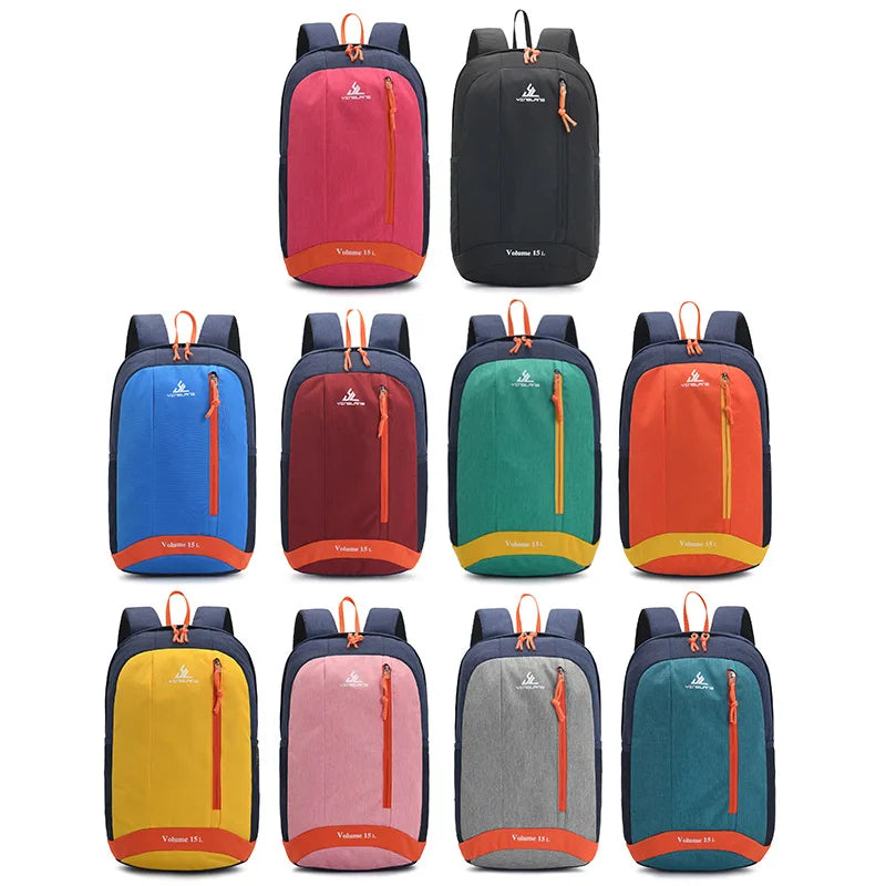 15L Candy Cycling Backpack Waterproof Bike Bags Outdoor Sport Climbing