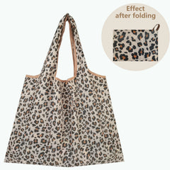 15Pcs Large Nylon Eco Shopping Bag Foldable Grocery Reusable Washable