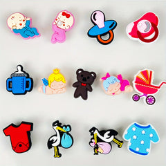 Cartoon Silicone Bag Decor 11 Pcs Beach Travel Accessories