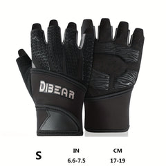 Non slip Fitness Training Gloves Breathable Wear resistant Half Finger Gloves