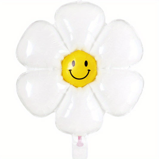 10pcs Daisy Aluminum Balloon Baby Birthday Photo Props