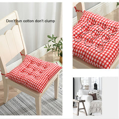 Crystal Velvet Cushion Chair Stool Thickened Warm Office Student Dining Cushion