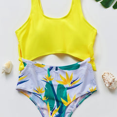 Girls Onesie Swimsuit 5-14 Years Old Kids Swimwear
