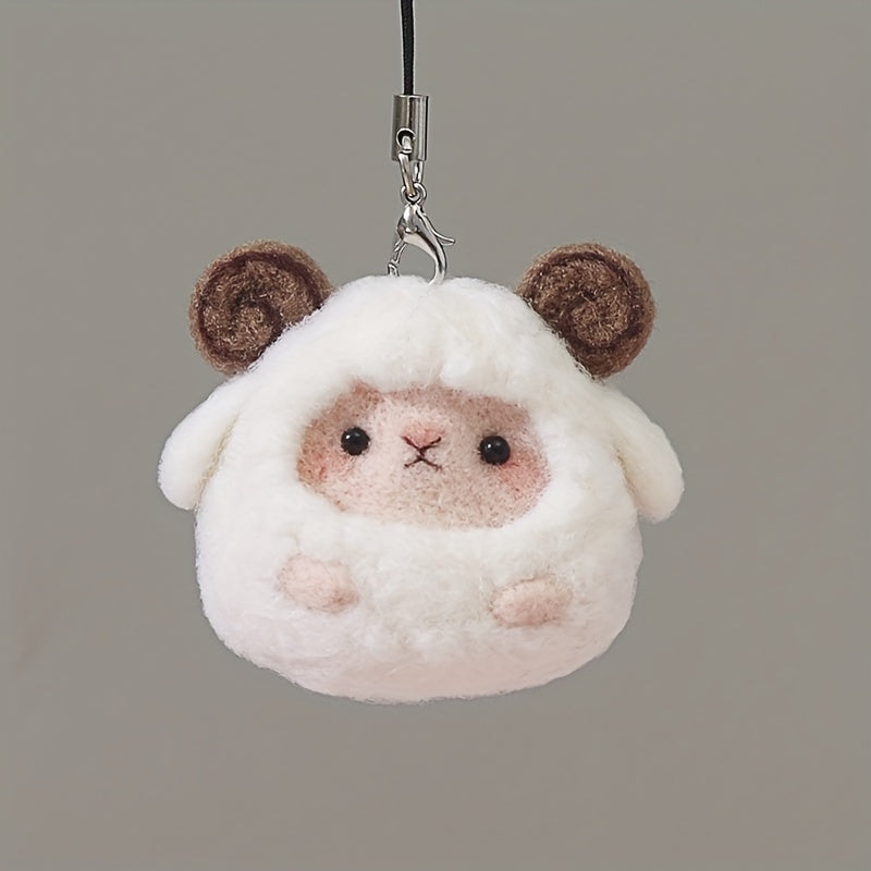 1pc Lamb Wool Felt Poking Diy Material Bag Needle Felting Gift