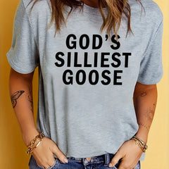 Letter Graphic Breathable Short Sleeves Sports T shirt Women's Activewear