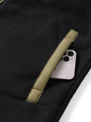 Men's Polar Fleece Stand Collar Jacket