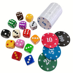 Acrylic Game Dice Set for Family Board Games