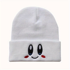 Embroidered Knitted Beanie Hat for Men and Women