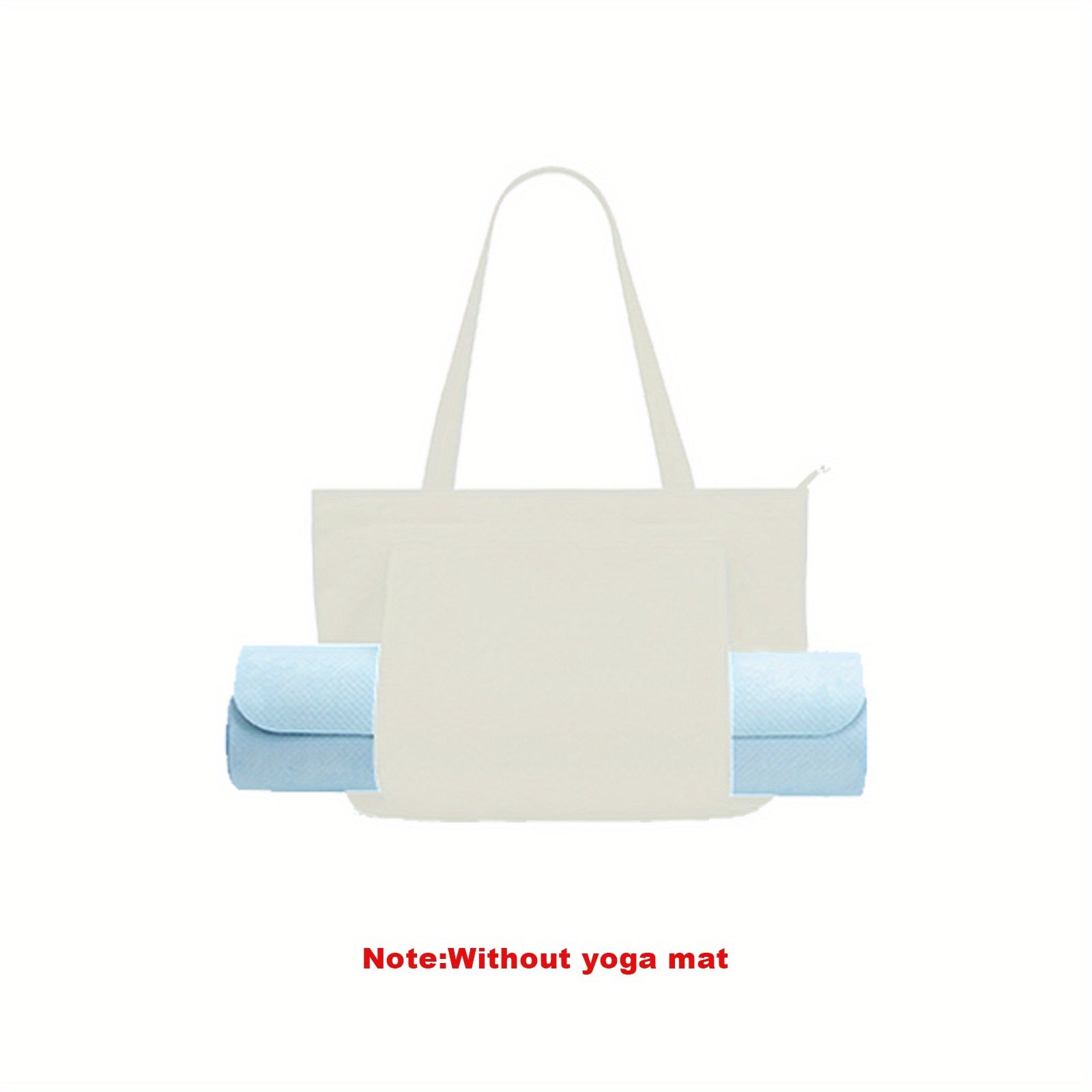 Yoga Bag for Women with Mat Carrier Canvas Tote - Pilates Gym