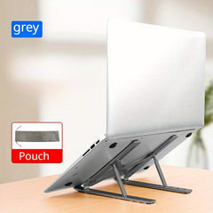 Laptop Stand Heat Dissipation Folding Bracket Elevates Desktop
