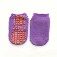 Baby Girl's Non Slip Socks - Soft Breathable Comfy Socks