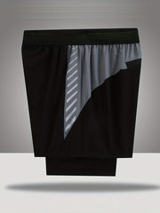 Men's Running Shorts Lightweight Quick Dry Elastic Waistband Shorts