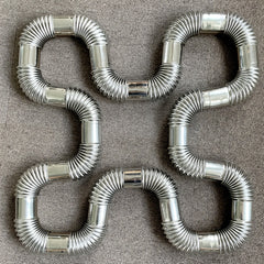 Stainless Steel Wood Stove Pipe Elbow 90 Degree 2-36 Inch Chimney Flue