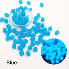 100pcs Glow In The Dark Stones Decor Pebbles For Aquarium Landscaping