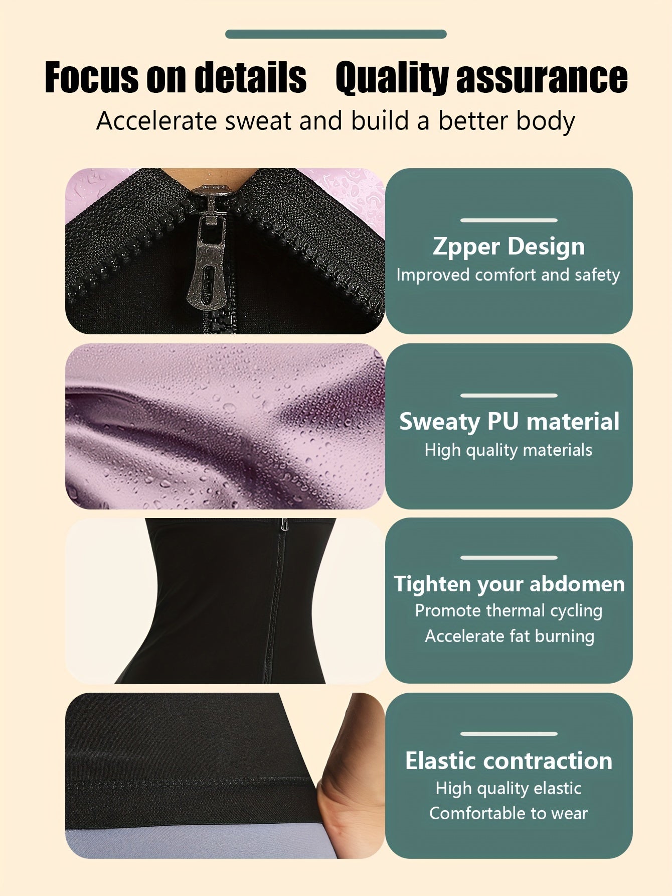 Women's Shapewear Sweat Tank Top Sauna Suit For Weight Loss