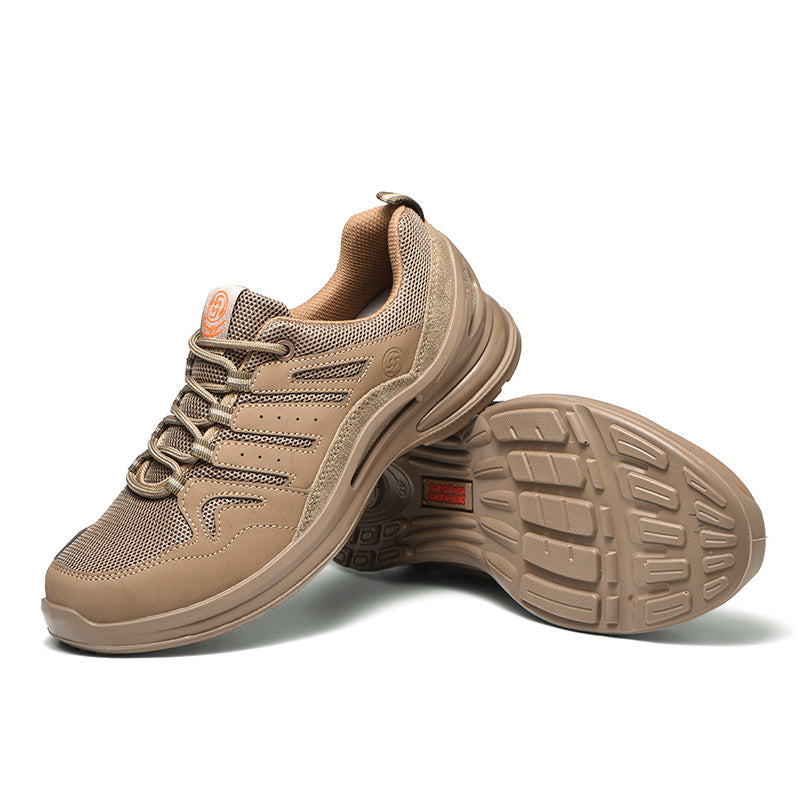 Men's Brown Lightweight Work Shoes