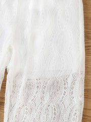 Girls Lace Pants Comfortable Casual Trousers For Summer