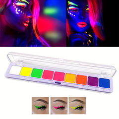 Vibrant Water Soluble Body Paint Pigments - 9 Colors