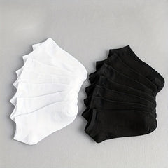 14 Pairs Soft Low Cut Ankle Socks Women's Stockings & Hosiery