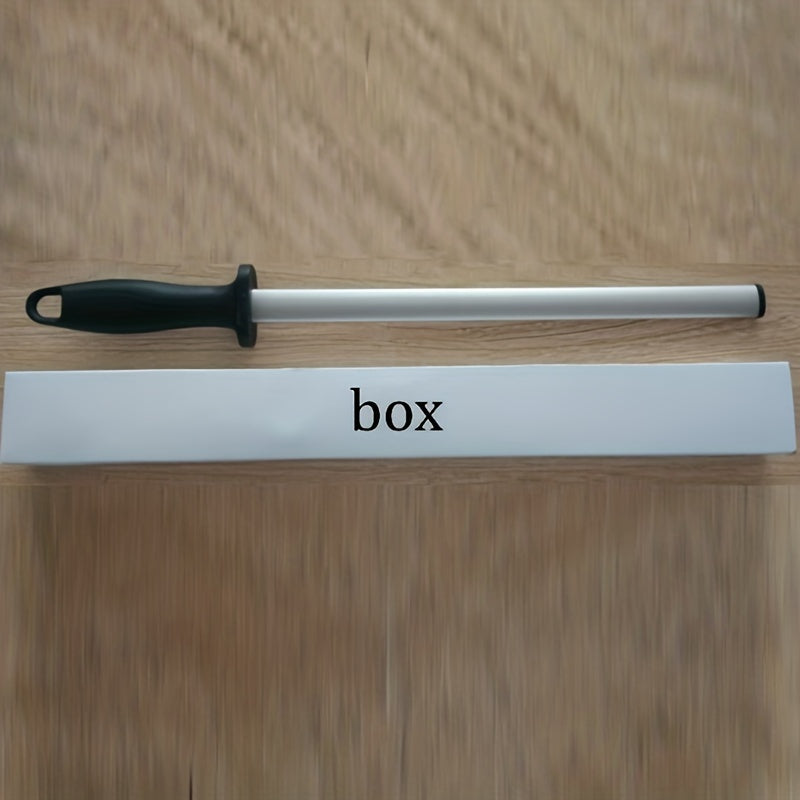 12 Diamond Carbon Steel Rod Sharpener for Food Trucks