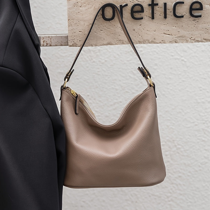 Women's Leather Tote Bag Convertible Crossbody Clutch Handbag