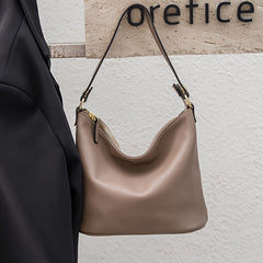 Women's Leather Tote Bag Convertible Crossbody Clutch Handbag