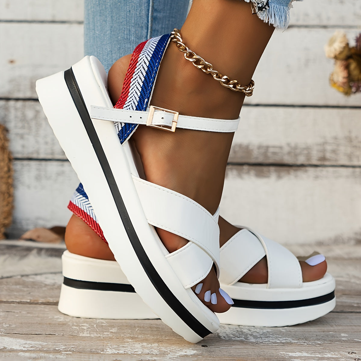 Women's Open Toe Heighten Sport Sandals Wear Resistance Non Slip