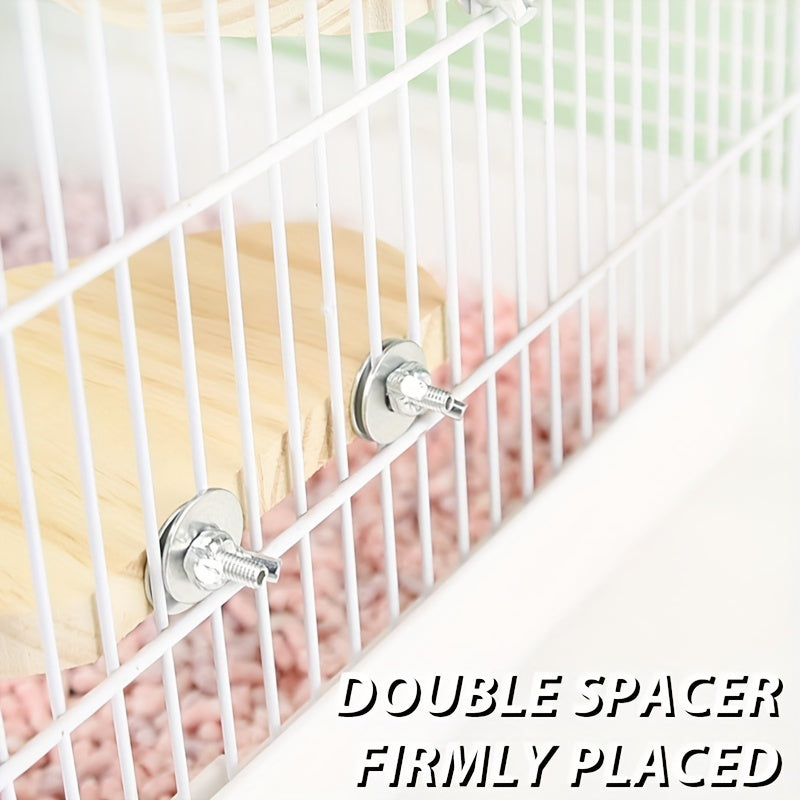 Pet Rat Wood Stand Platform Hamster Toy For Cages