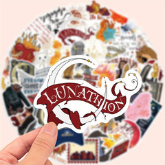 50pcs Crescent City Vinyl Stickers by SJM for Laptops Water Bottles