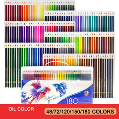 Professional Pencil Set Drawing Colored Pencils Wood Colour Coloured Pencils