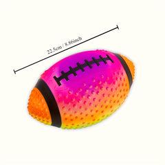 Colorful Inflatable Rugby Ball for Pool & Beach Games