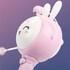 Music Rabbit Baby Rattle Toy, Teething Ear, 0-18 Mon