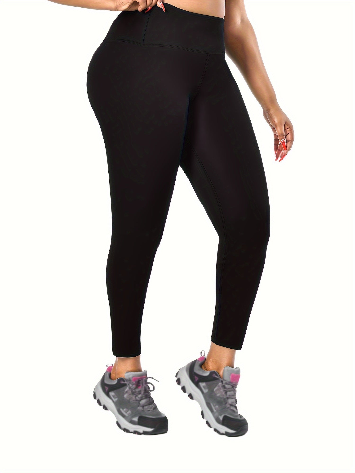 Solid Liner Fleece High Rise Leggings