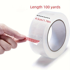 Clear Packing Tape 18 Rolls Heavy Duty 100 Yards Per Roll Total 1800 Yards