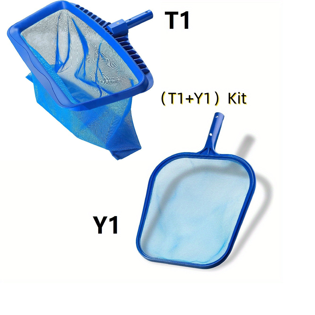 Pool Leaf Rake Fine Mesh Net - Professional Pool Cleaner