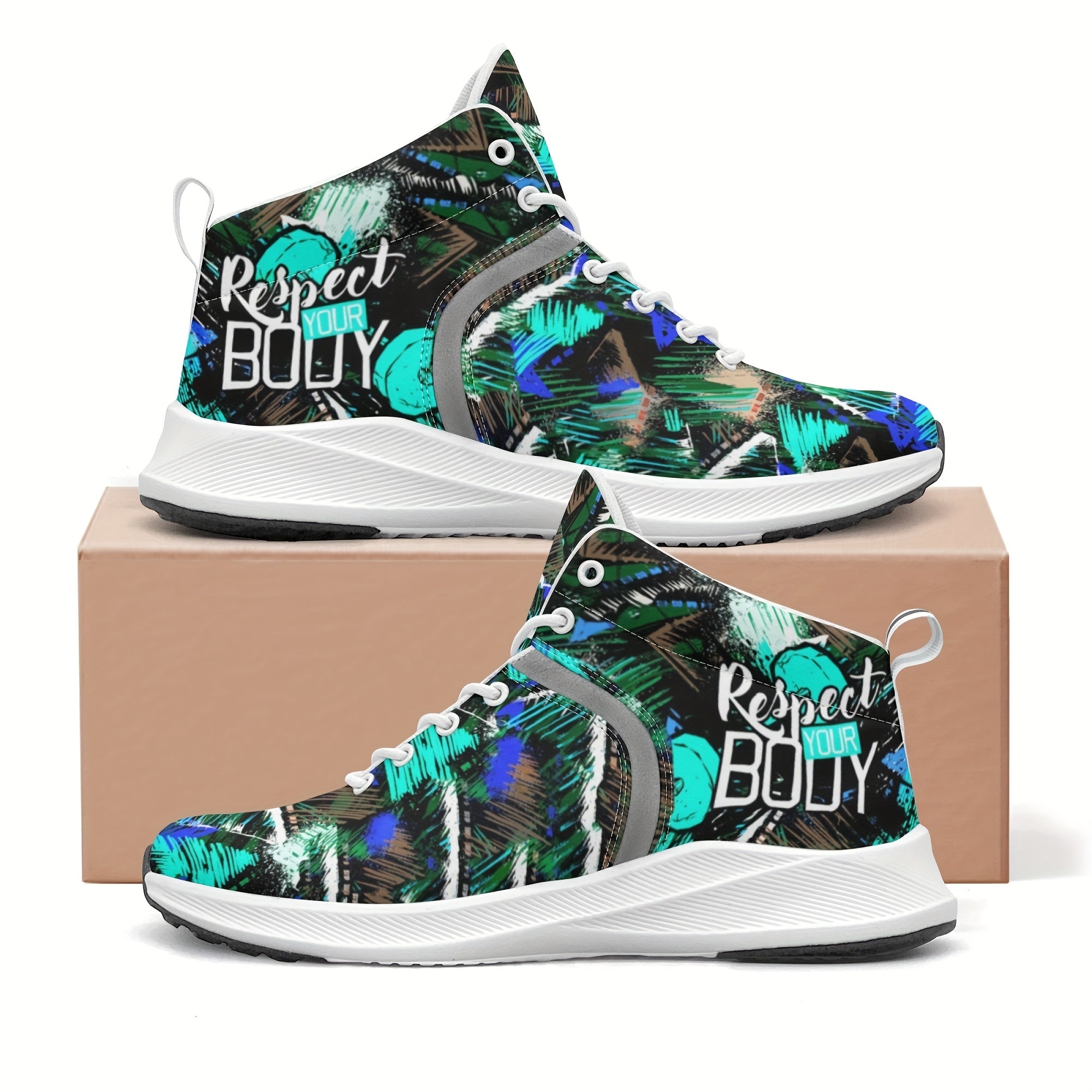 Men's Respect Your Body Mid Top Sneakers
