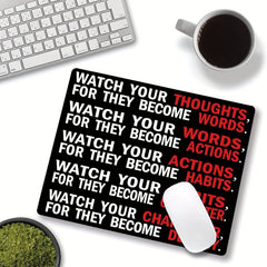 Motivational Words Quotes Mouse Pad 24 13 X 20 07 Cm