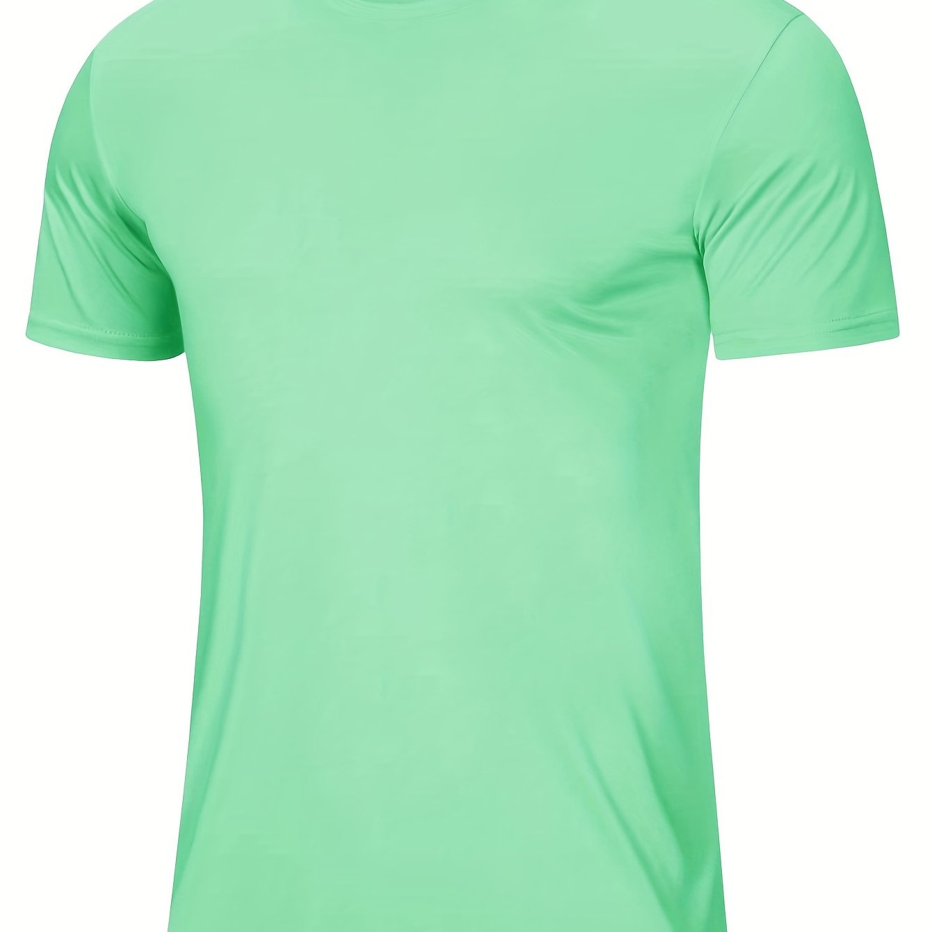 Men's Sun Protection Breathable Sports T-Shirt for Outdoor Activities
